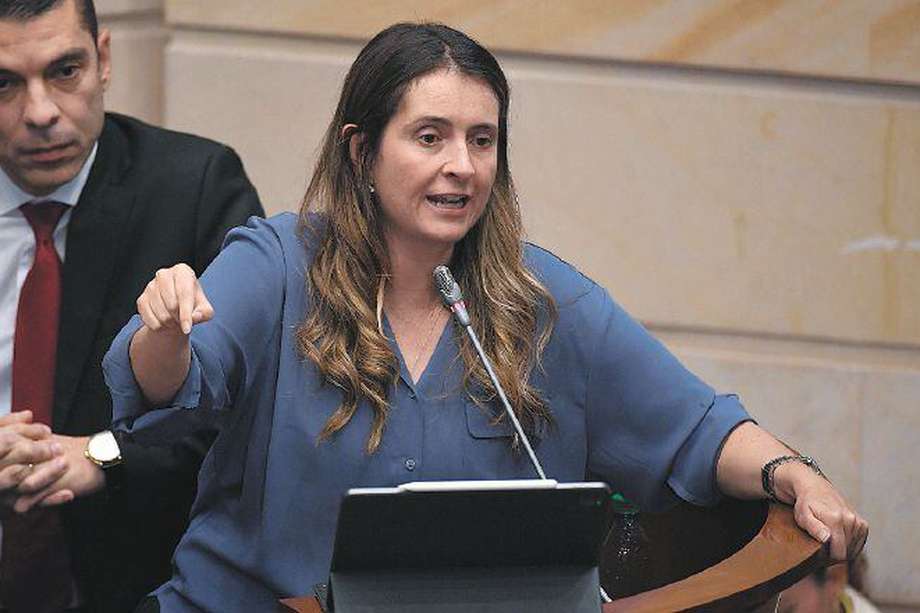 Paloma Valencia, senadora del Centro Democrático.
