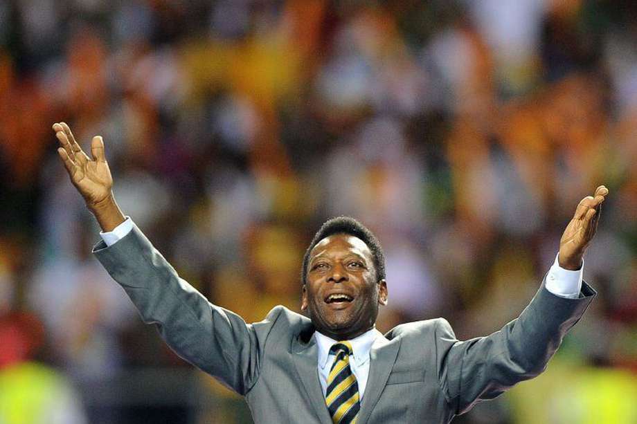 Edson Arantes do Nacimento, Pelé, uno de los mejores deportistas y personajes más influyentes de la historia mundial del fútbol.  / AFP
