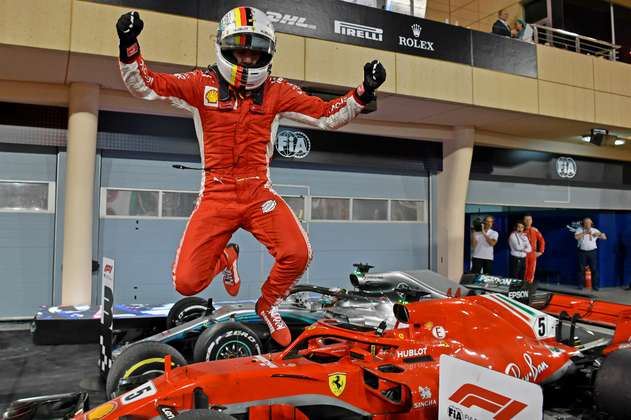 Vettel logró la pole en el GP de Alemania 
