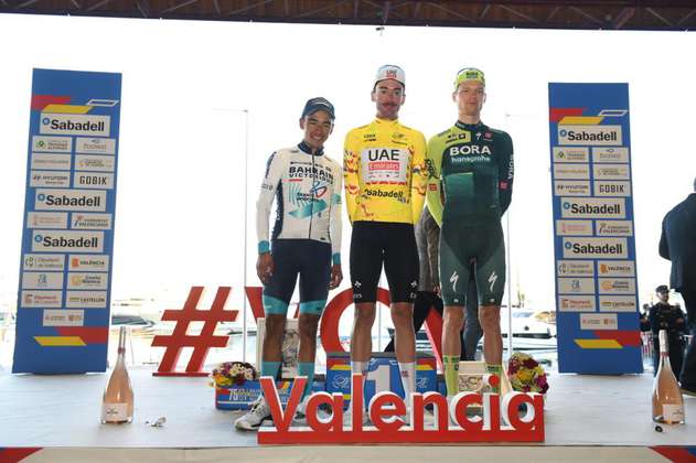 Santiago Buitrago: subcampeón y mejor joven de la Vuelta a la Comunidad Valenciana