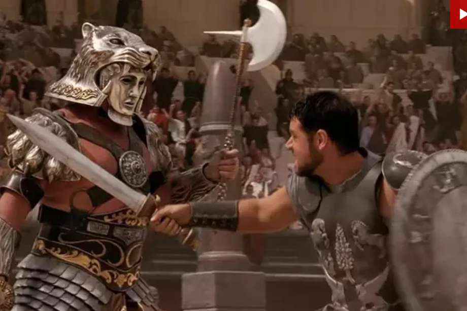 "Gladiator" fue un gran éxito mundial en 2000, recaudando 460 millones de dólares en todo el mundo.