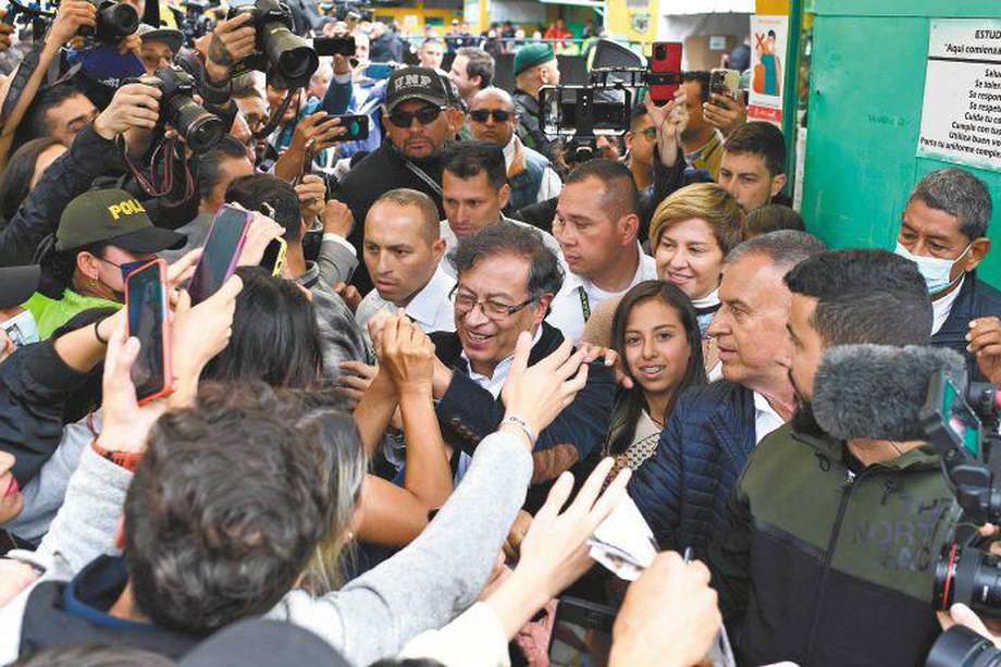 El candidato presidencial cosechó en Bogotá uno de cada cinco votos en esta primera vuelta.