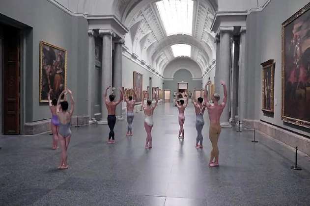 Equilibrio: bailarines se toman el Museo del Prado