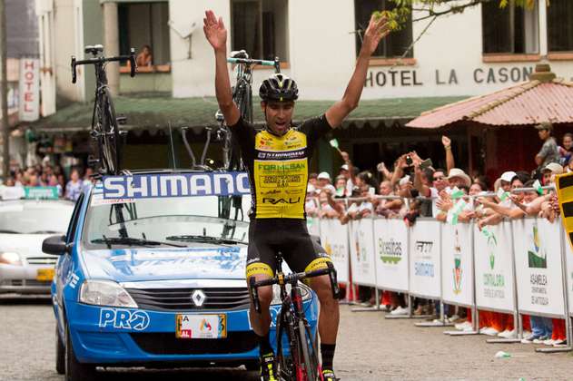 Ómar Mendoza le ganó a la rudeza de la Vuelta a Antioquia