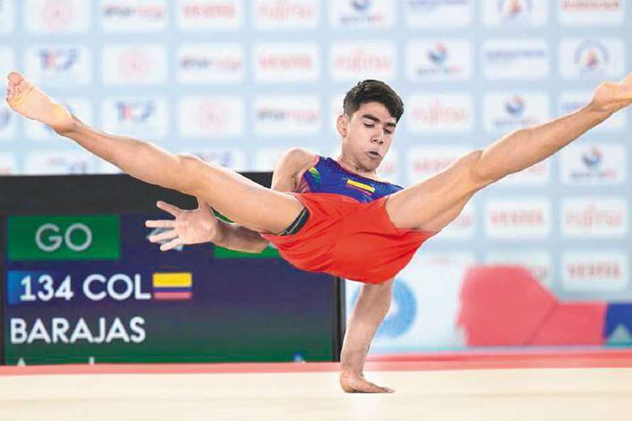 Ángel Barajas saltó este año a la categoría senior, luego de ser campeón mundial en la categoría juvenil. 