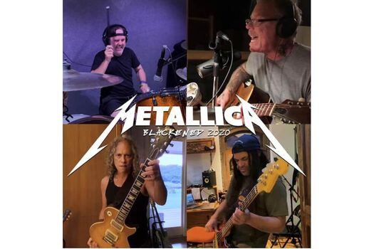 Durante la cuarentena Metallica ha sido una de las agrupaciones más activas en internet. / Cortesía