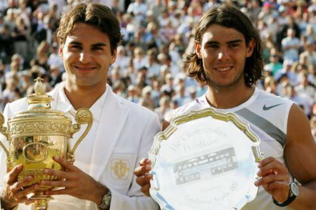 La segunda final del Wimbledon fue para Federer 7-6, 4-, 7-6, 2-6 y 6-2.