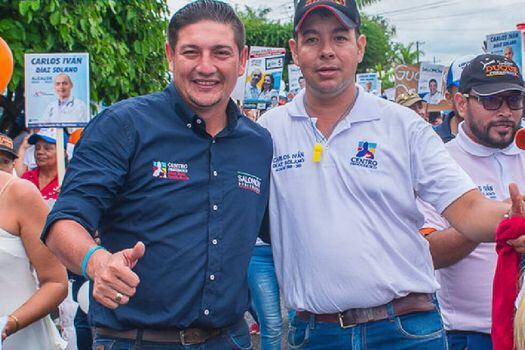 Salomón Sanabria (izquierda) es el nuevo gobernador de Casanare. / Facebook Salomón Sanabria Gobernador