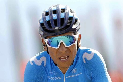 Nairo Quintana, el mejor colombiano en la Vuelta a España 2018.  / EFE