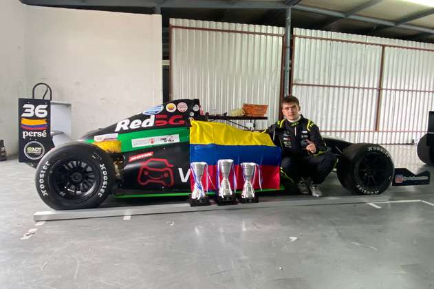 Pedro Juan Moreno, piloto colombiano, se consagró campeón en México