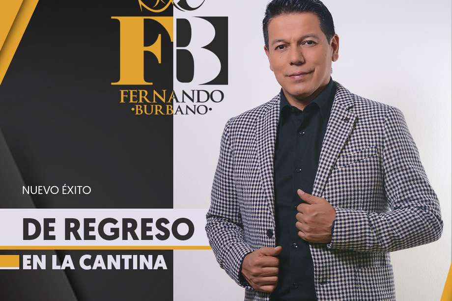 El próximo álbum de Fernando Burbano se llamará "Regreso en la cantina" y tendrá un enfoque especial en el despecho y la música popular.