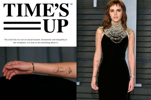 Más allá del error en tatuaje de Emma Watson, ¿por qué se debe hablar de "Time's Up"?