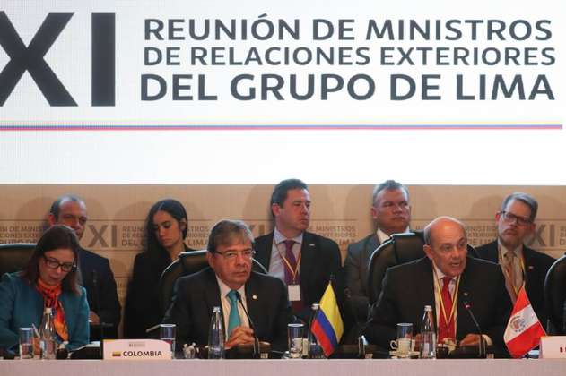 Grupo de Lima no apoya intervención militar 