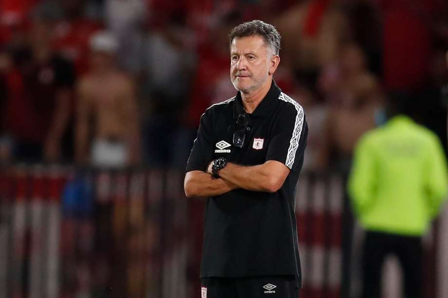 Juan Carlos Osorio deja al equipo complicado en la liga y eliminado de la Copa Sudamericana. EFE/Ernesto Guzmán Jr.
