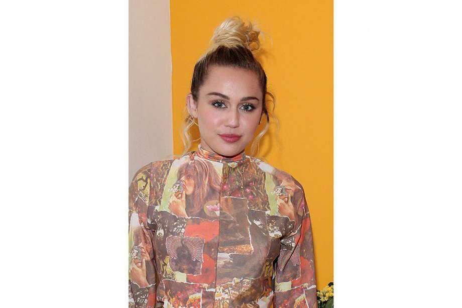La artista Miley Cyrus. / AFP