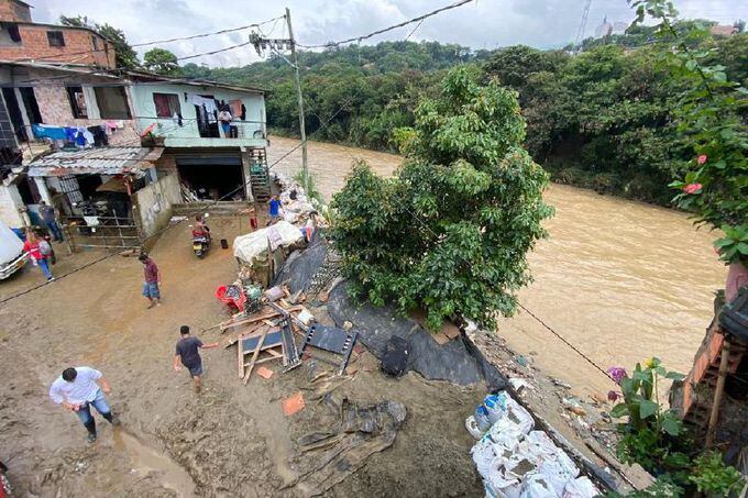 Alrededor de 45 mil familias se han visto afectadas por las lluvias en la capital 
