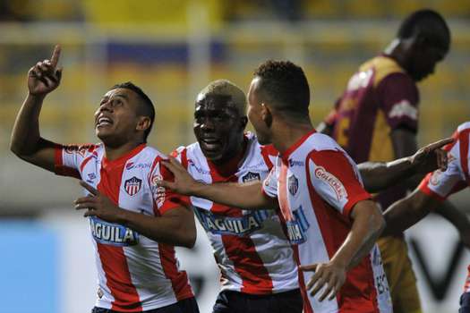 Atlético Júnior venció por la mínima diferencia a Deportes Tolima. Foto: AFP