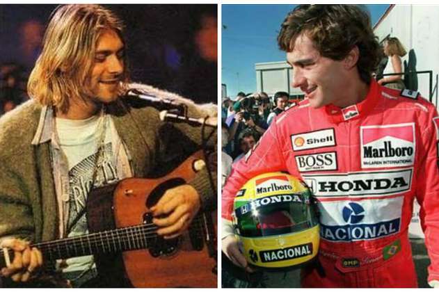 Kurt Cobain y Ayrton Senna, dos ‘rock stars’ que vivieron a 300 kilómetros por hora