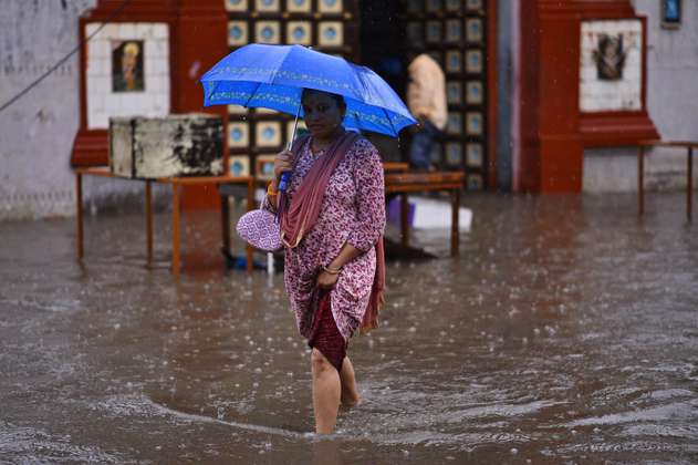 Las inundaciones en India dejan alrededor de 14.000 desplazados