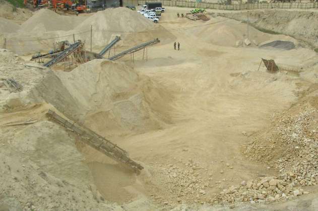 Tribunal confirma sanción a empresa que hacía actividades mineras ilegales en Soacha