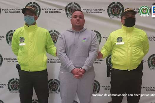 Camilo, supuesto narco invisible al servicio del Clan del Golfo, capturado en Medellín.