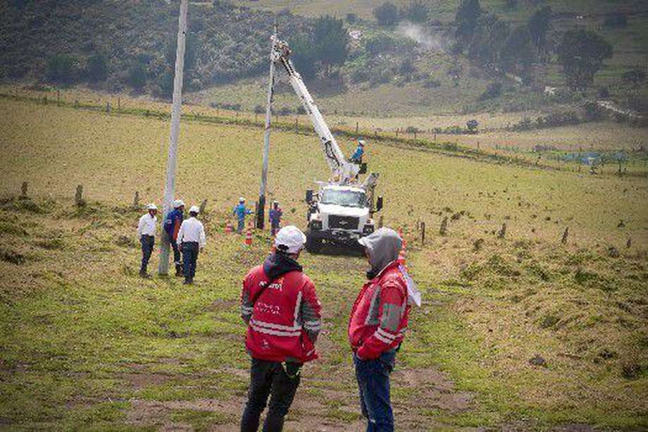 En medio de operativos contra bandas de tierreros, autoridades retiraron nueves postes instalados en zona de protección ecológica del sector de Quiba, en Ciudad Bolívar.