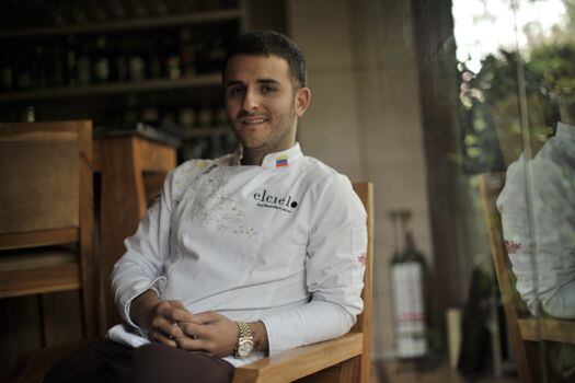 Juan Manuel Barrientos, chef del restaurante El cielo /Andrés Torres 
