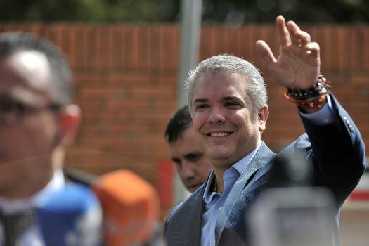Iván Duque, nuevo presidente de Colombia.  / Óscar Pérez