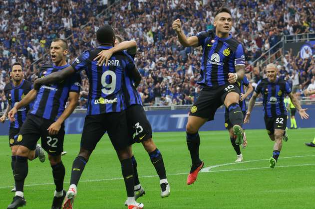 Inter goleó a Milan y tomó el mando de la Serie A