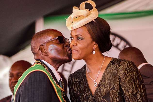 La polémica vida de la esposa del presidente de Zimbabue