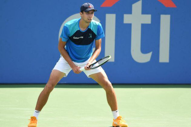 Daniel Galán debutó con victoria en el ATP de Washington