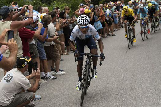 Después de dos segundos lugares, en 2013 y 2015, el boyacense Nairo Quintana espera poder asaltar el título en la edición 103 del Tour de Francia, que comienza este sábado. / EFE