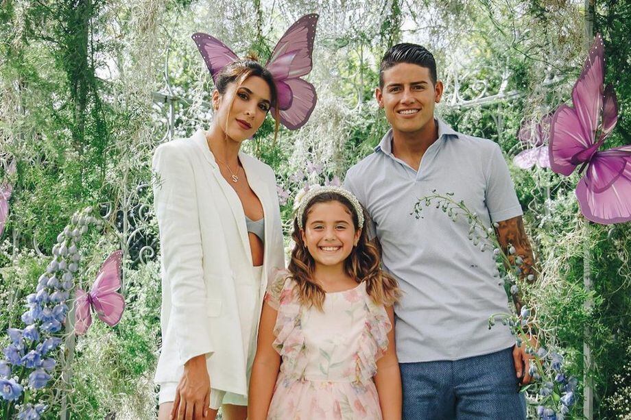 Salomé, hija de James Rodríguez y Daniela Ospina, ha recibido algunas críticas por los videos que realiza bailando.