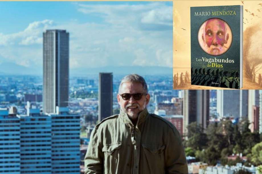 Bogotá, esa ciudad caótica, es el lugar en el que se narra "Los vagabundos de Dios", la más reciente novela de Mario Mendoza.
