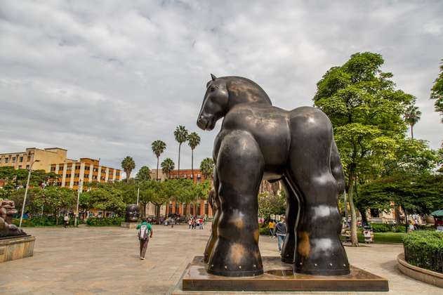 Las esculturas de la Plaza Botero en Medellín serán intervenidas