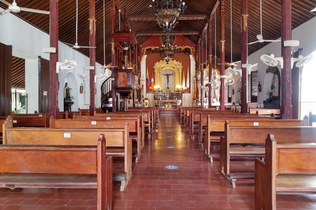 La Basílica Menor del Santísimo Cristo de Mompox cuanta con todos los protocolos de bioseguridad, así como el resto de lugares turísticos del Pueblo Patrimonio.