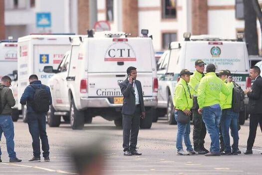 El atentado ocurrió en la mañana del 17 de enero, en el suroccidente de Bogotá. En total, 22 personas murieron.  / Mauricio Alvarado - El Espectador
