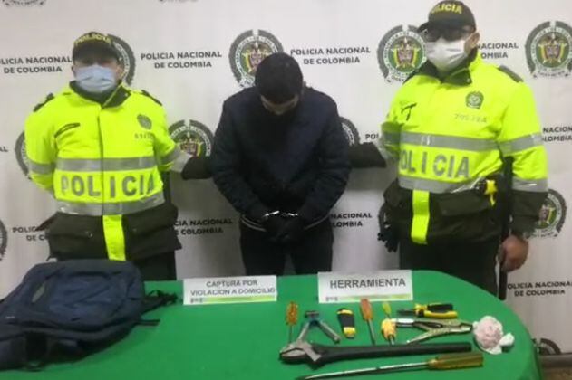 Policía frustra millonario robo a una vivienda de Modelia en Bogotá