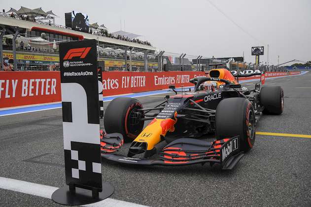 Max Verstappen saldrá primero en el GP de Francia de Fórmula 1