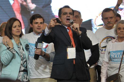 Óscar Iván Zuluaga fue el candidato a la Presidencia por el Centro Democrático en 2014. / Gustavo Torrijos - El Espectador