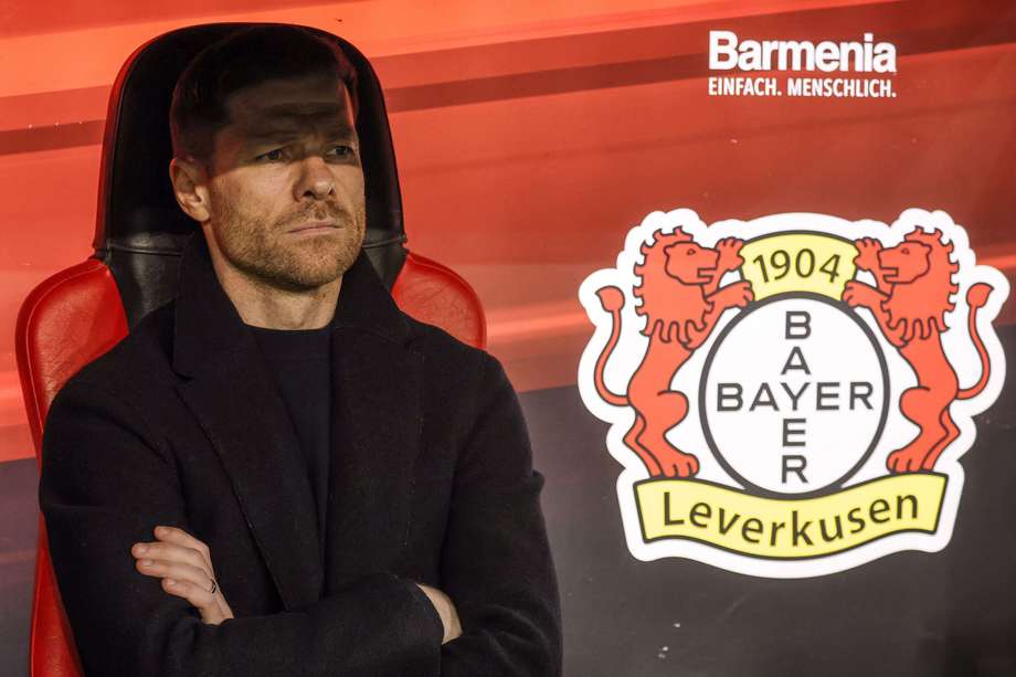 El español Xabi Alonso, entrenador del Bayer Lverkusen desde junio de 2022.