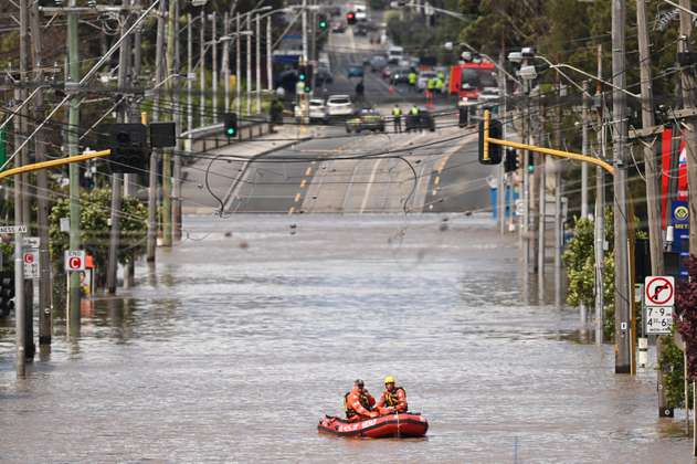 Inundaciones en Australia: 9.200 hogares sin electricidad y cientos más evacuados