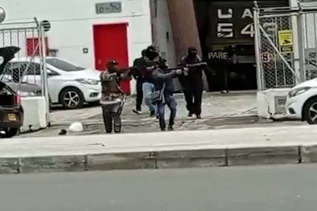Video: lo que pasó dentro de la bodega de oro durante el robo en Medellín