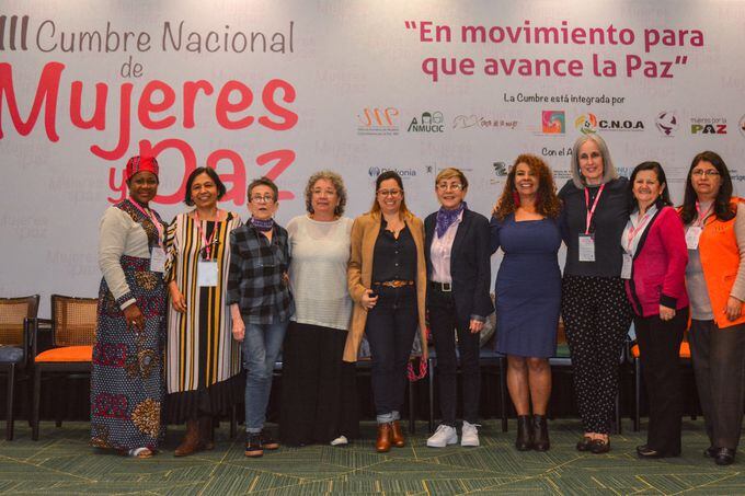 “Ser pactantes y no pactadas”: la lucha de la Cumbre Nacional de Mujeres y Paz