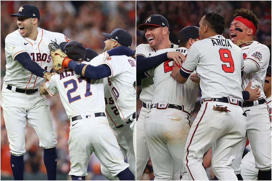 Los Astros de Houston y los Bravos de Atlanta definen la Serie Mundial del béisbol de las Grandes Ligas 2021.