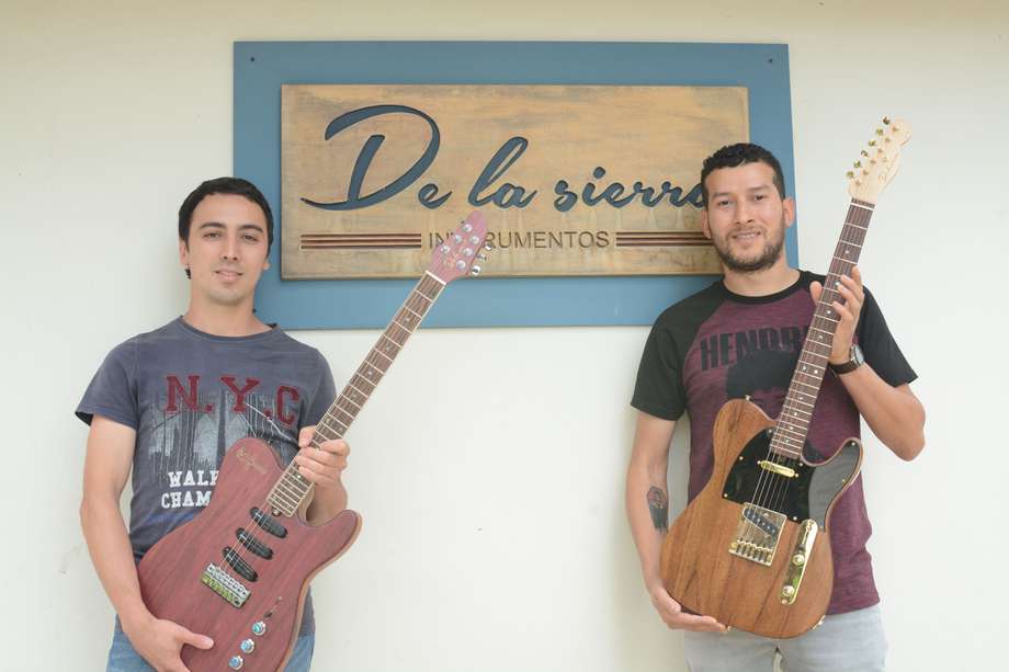 Juan Pablo Sepúlveda y Christian Morales Acosta están detrás de 'De la sierra instrumentos'.