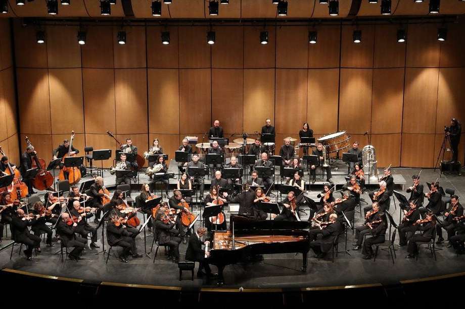 Concierto de la Filarmónica de Bogotá.
