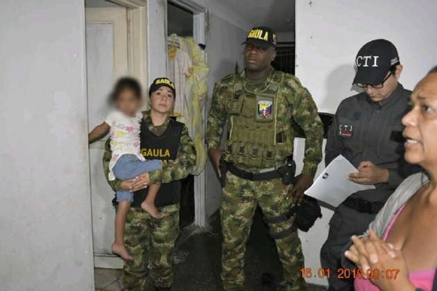 Rescatan en Cali a niña de cuatro años que habría sido secuestrada en Venezuela