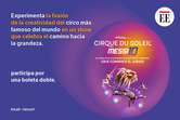 El Espectador te lleva a Messi10 de Cirque du Soleil en Bogotá