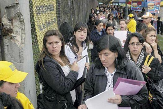 En Bogotá, el desempleo se se ubicó en 19,2 % durante el mes de abril.